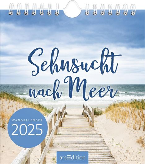 Wandkalender Sehnsucht nach Meer 2025, Kalender