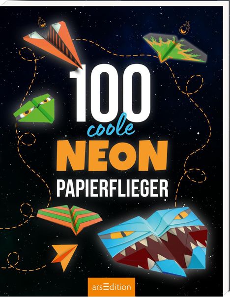 100 coole Neon-Papierflieger, Buch