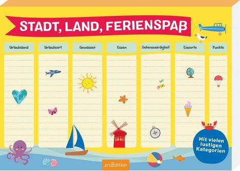 Stadt, Land, Ferienspaß, Spiele