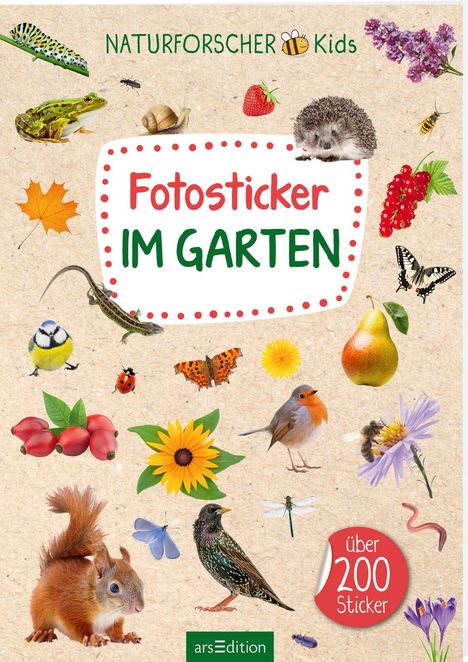 Naturforscher-Kids - Fotosticker Im Garten, Diverse