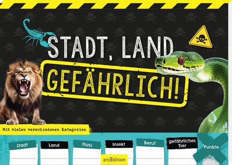 Stadt, Land, gefährlich!, Spiele