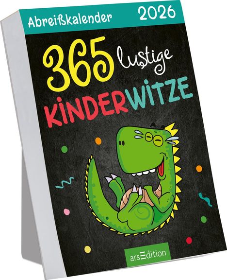 Abreißkalender 365 lustige Kinderwitze 2026, Kalender