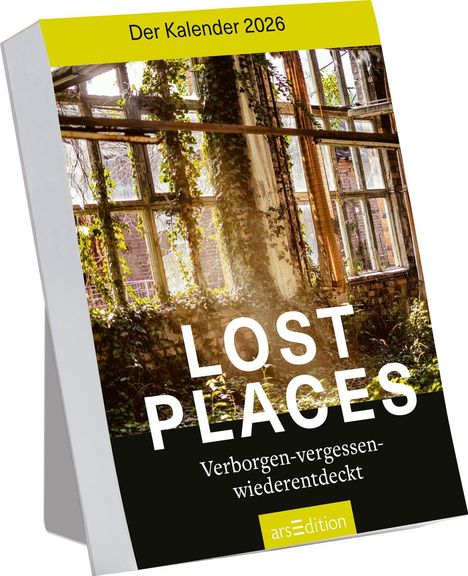 Abreißkalender Lost Places 2026, Kalender