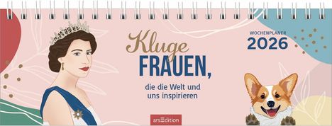 Tischkalender Kluge Frauen, die die Welt und uns inspirieren 2026, Kalender