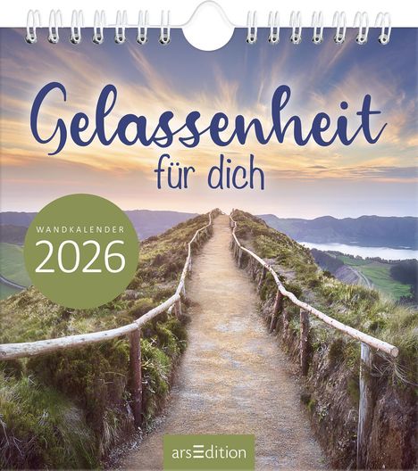 Wandkalender Gelassenheit für dich 2026, Kalender