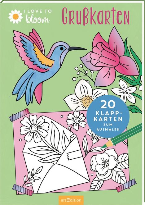 I Love to Bloom - Grußkarten, Diverse