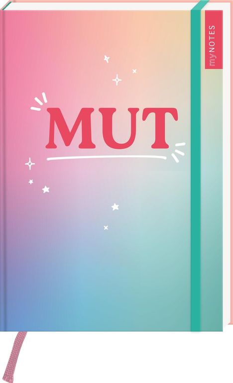 myNOTES Papeterie: Notizbuch A5 Mut, Diverse
