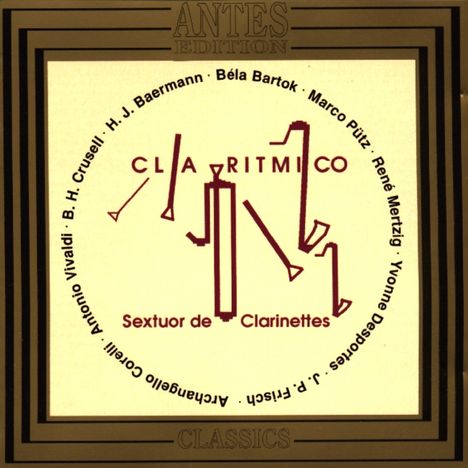 Klarinettensextett "Claritmico", CD