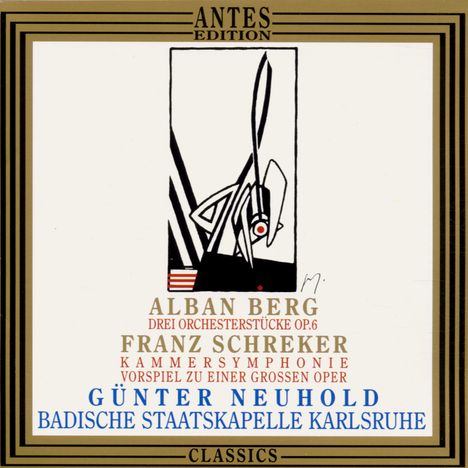 Franz Schreker (1878-1934): Kammersymphonie für 23 Soloinstrumente, CD
