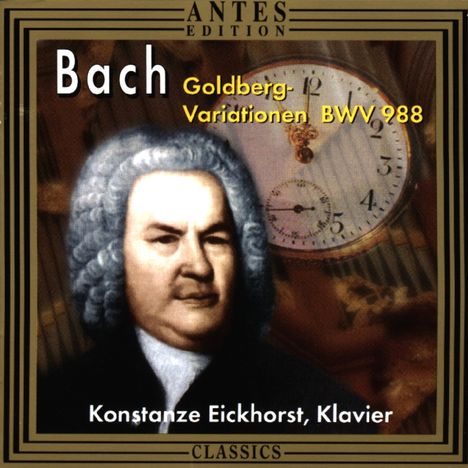 Johann Sebastian Bach (1685-1750): Goldberg-Variationen BWV 988, CD