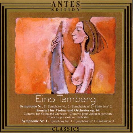 Eino Tamberg (1930-2010): Symphonien Nr.1 &amp; 2, CD