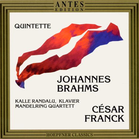 Johannes Brahms (1833-1897): Klavierquintett op.34, CD