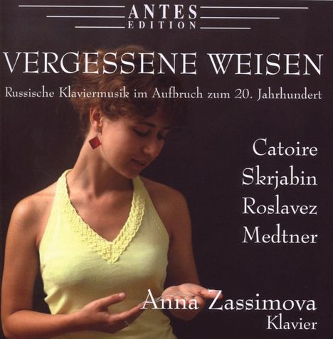 Anna Zassimova - Vergessene Weisen, CD