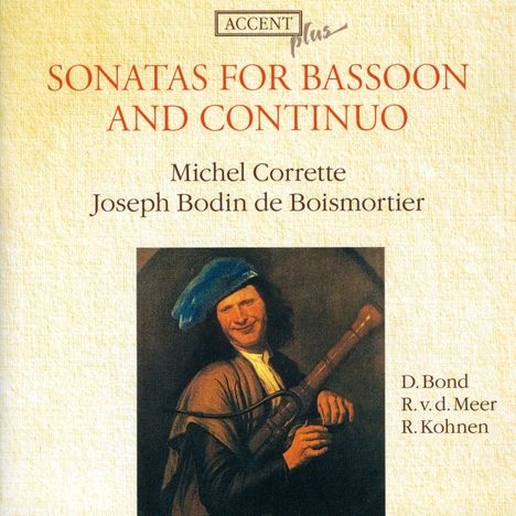 Michel Corrette (1707-1795): Sonaten f.Fagott & Bc.Nr.1,3,5, CD