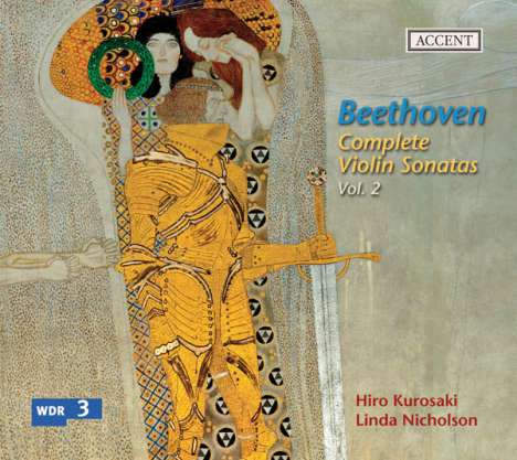 Ludwig van Beethoven (1770-1827): Sämtliche Werke für Violine &amp; Klavier Vol.2, CD