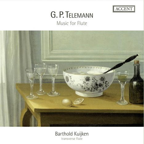 Georg Philipp Telemann (1681-1767): Musik für Flöte, 4 CDs