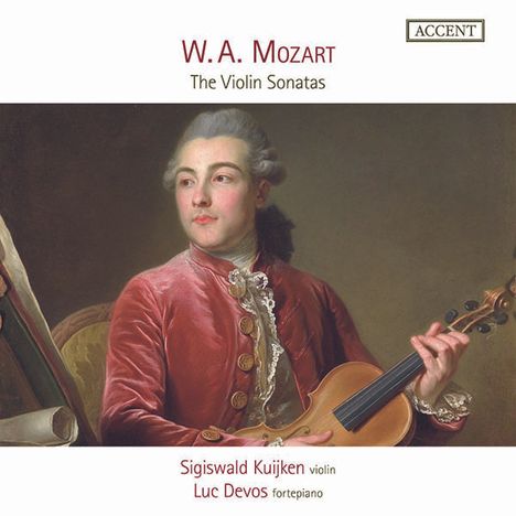 Wolfgang Amadeus Mozart (1756-1791): Sonaten für Violine &amp; Klavier, 5 CDs