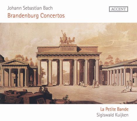 Johann Sebastian Bach (1685-1750): Brandenburgische Konzerte Nr.1-6, 2 CDs