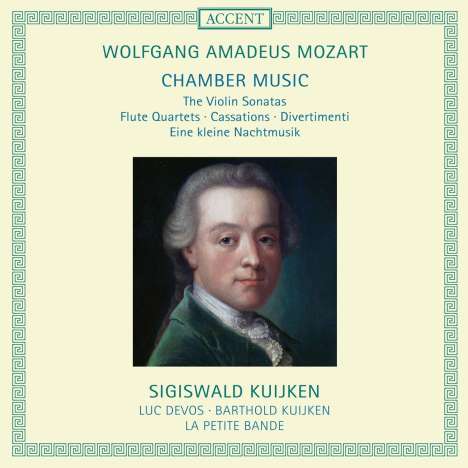 Wolfgang Amadeus Mozart (1756-1791): Kammermusik, 8 CDs