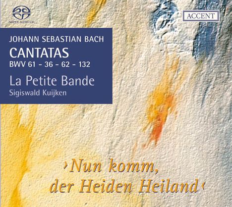 Johann Sebastian Bach (1685-1750): Kantaten BWV 36,61,62,132, Super Audio CD