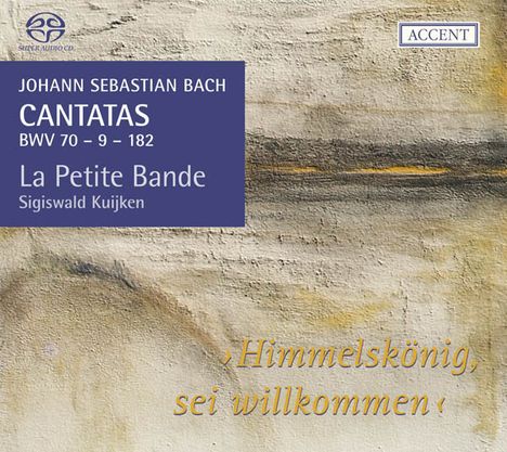 Johann Sebastian Bach (1685-1750): Kantaten BWV 9,70,182, Super Audio CD