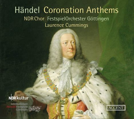 Georg Friedrich Händel (1685-1759): Coronation Anthems, CD