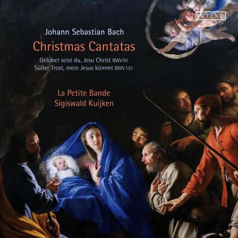 Johann Sebastian Bach (1685-1750): Kantaten BWV 91 &amp; 151 (140g), LP
