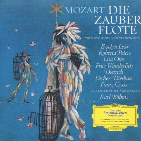 Wolfgang Amadeus Mozart (1756-1791): Die Zauberflöte (Ausz./180g), LP