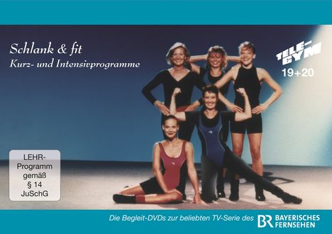 Telegym - Schlank &amp; Fit Kurz- und Intensivprogramm, 2 DVDs