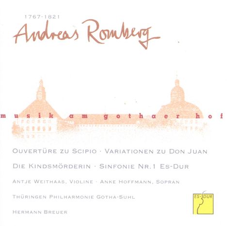 Andreas Romberg (1767-1821): Symphonie Nr.1 Es-Dur op.6, CD