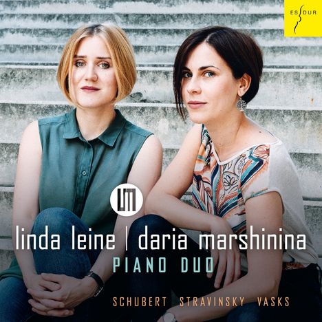 Linda Leine &amp; Daria Marshinina - Schubert / Stravinsky / Vasks, CD