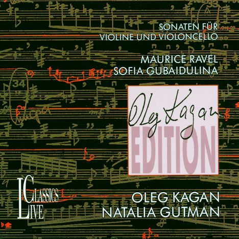 Sofia Gubaidulina (geb. 1931): Rejoice! f.Violine &amp; Cello, CD