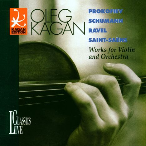 Oleg Kagan spielt Violinkonzerte, CD