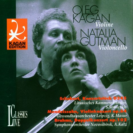 Oleg Kagan spielt Violinkonzerte, CD