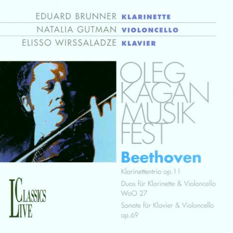 Ludwig van Beethoven (1770-1827): Klarinettentrio op.11, CD