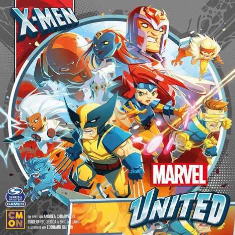 Andrea Chiarvesio: Marvel United: X-Men, Spiele