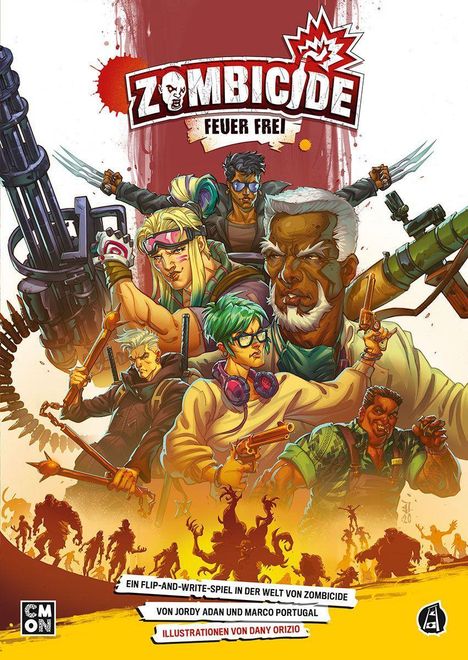 Jordy Adan: Zombicide - Feuer Frei, Spiele