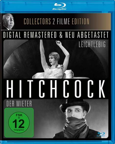 Alfred Hitchcock: Der Mieter / Leichtlebig (OmU) (Blu-ray), Blu-ray Disc