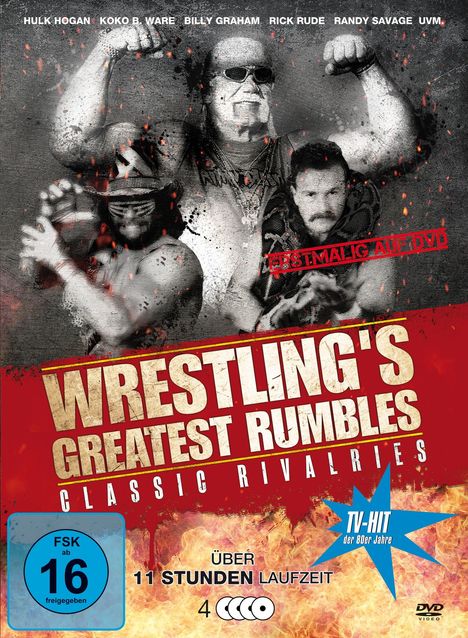 Wrestling's Greatest Rumbles, 4 DVDs