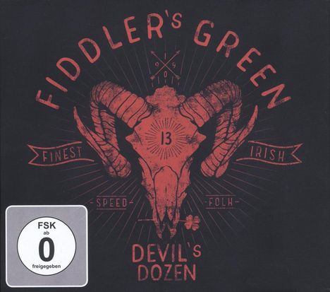 Fiddler's Green: Devil's Dozen (Deluxe Edition), 1 CD und 1 DVD