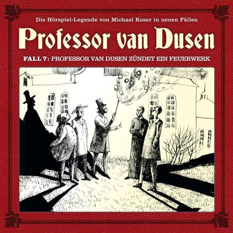 Professor van Dusen zündet ein Feuerwerk (Neue Fälle 07), CD
