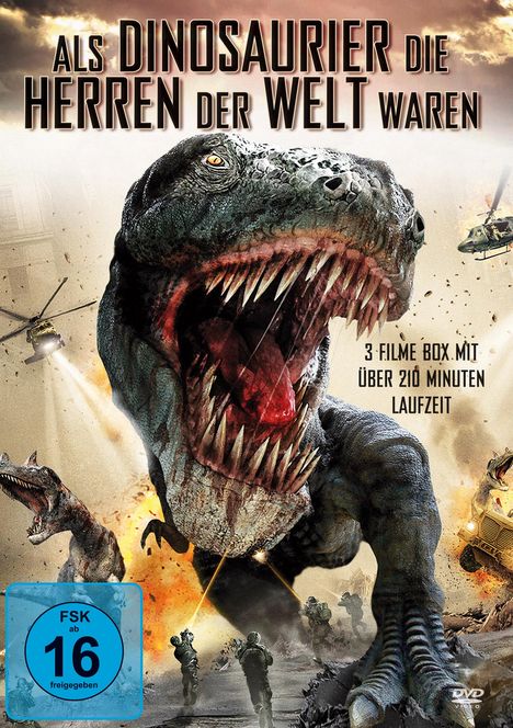 Als Dinosaurier die Herren der Welt waren, 3 DVDs