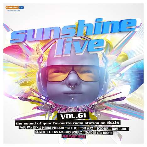 Sunshine Live 61, 3 CDs
