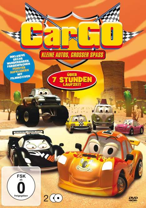 CarGo - Kleine Autos, großer Spaß, 2 DVDs