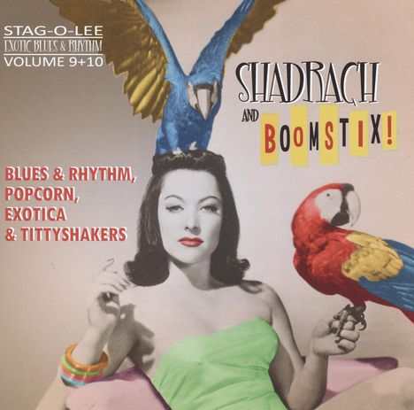 Exotic Blues &amp; Rhythm-Vol. 9 +10 - Shadrach + Boomstix, CD