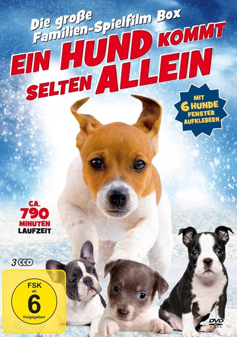 Ein Hund kommt selten allein (9 Filme auf 3 DVDs), 3 DVDs