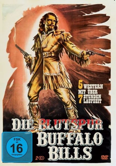 Die Blutspur Buffalo Bills (5 Filme auf 2 DVDs), 2 DVDs