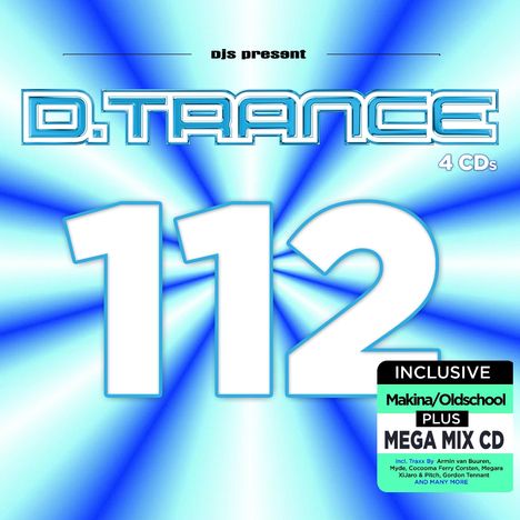 D.Trance 112, 4 CDs