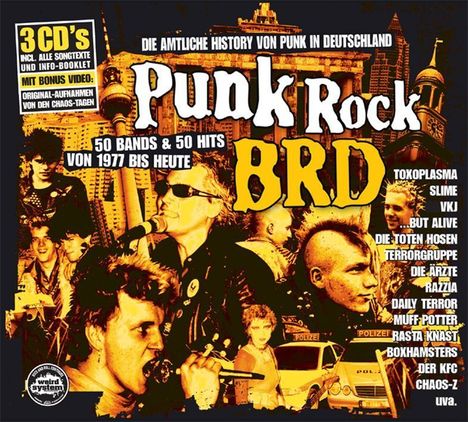 Punk Rock BRD, 3 CDs