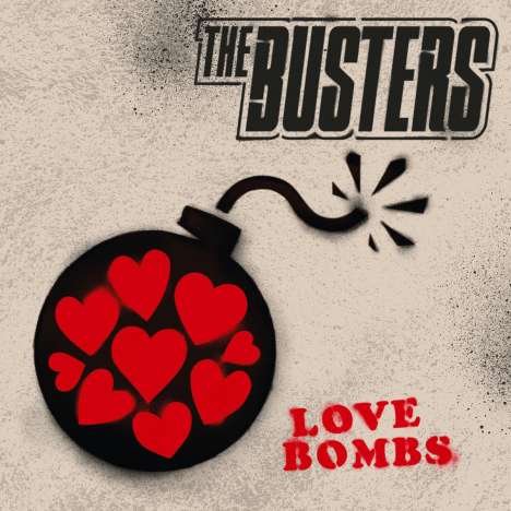 The Busters: Love Bombs (Red Vinyl), 1 LP und 1 CD